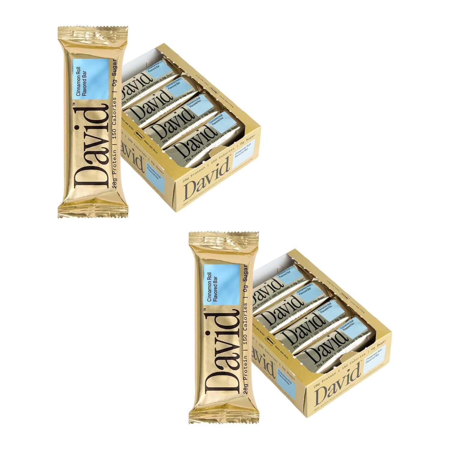 David Cinnamon Roll Protein Bar