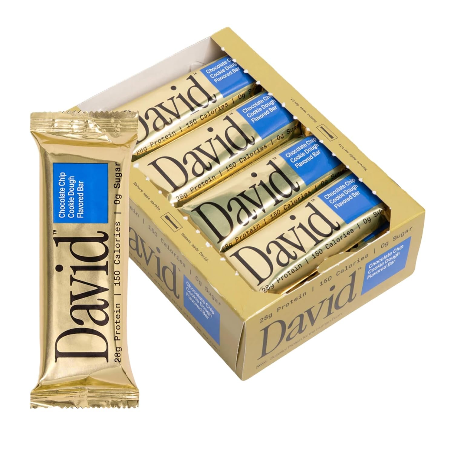 David Chocolate Chip Cookie Dough Bar